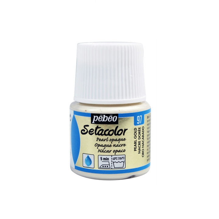 Farba na textil Pebeo Setacolor Opaque Pearl 45 ml | rôzne farby — obrázok 2