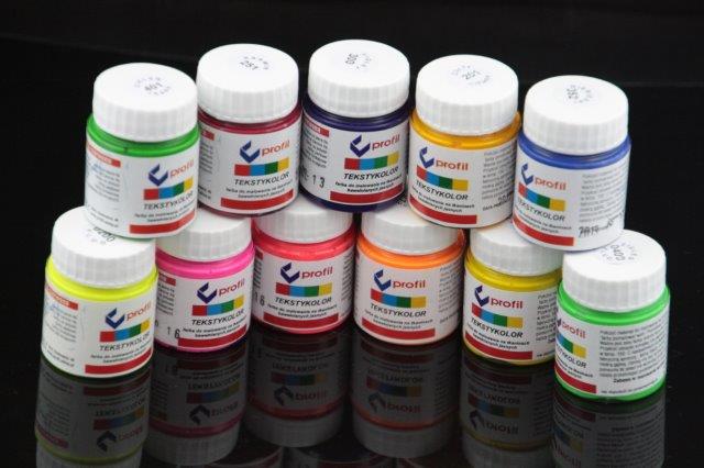 Farby na textil Profil 25 ml | rôzne farby