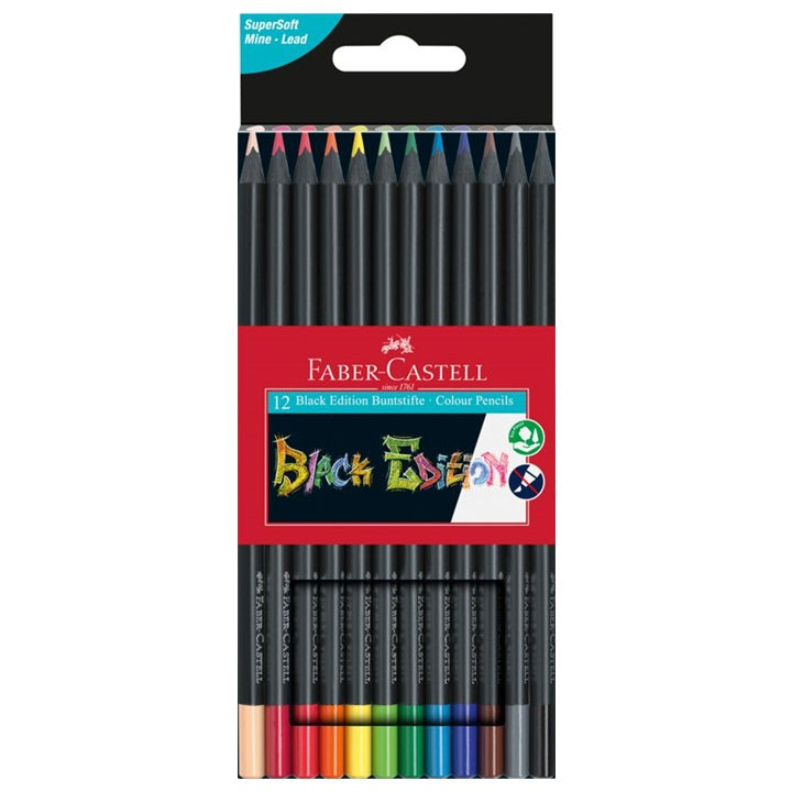 Farebné pastelky Faber-Castell Black Edition | rôzne sety — obrázok 4