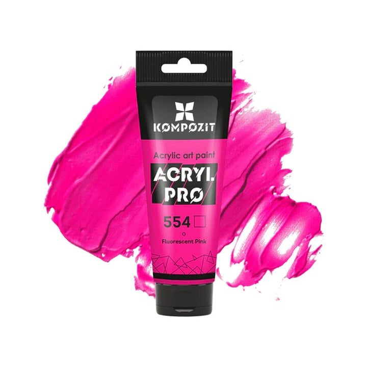Fluorescenčná akrylová farba ACRYL PRO ART Kompozit 75 ml | rôzne odtiene — obrázok 6