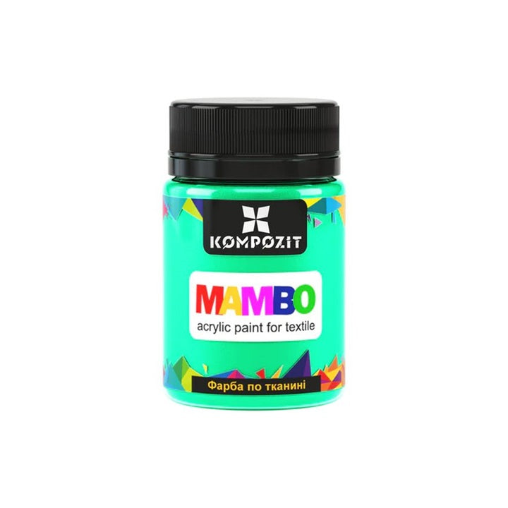 Fluorescenčná farba na textil a kožu MAMBO 50 ml | rôzne odtiene — obrázok 3