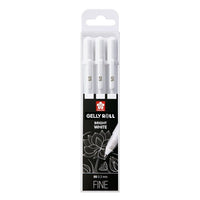 Gélové perá Sakura Gelly Roll bright white - 3 ks | rôzne varianty — obrázok 2