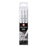 Gélové perá Sakura Gelly Roll bright white - 3 ks | rôzne varianty — obrázok 1