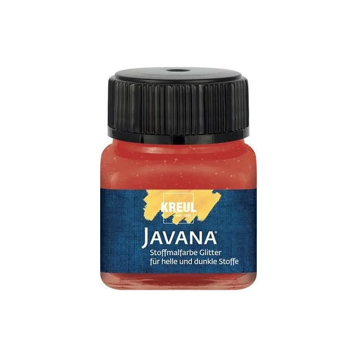 Glitrová farba na textil Javana 20 ml | rôzne odtiene — obrázok 1
