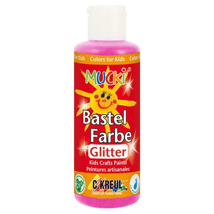 Glitrové farby pre deti MUCKI 80 ml | rôzne odtiene — obrázok 1
