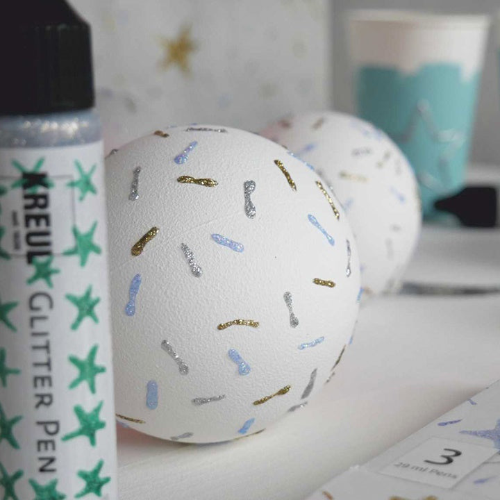 Glitter Pen v tube KREUL 29 m | rôzne odtiene — obrázok 3
