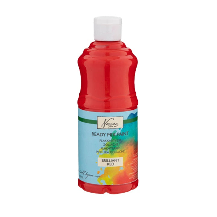 Gvašové farby Nassau - 500 ml | rôzne odtiene — obrázok 1