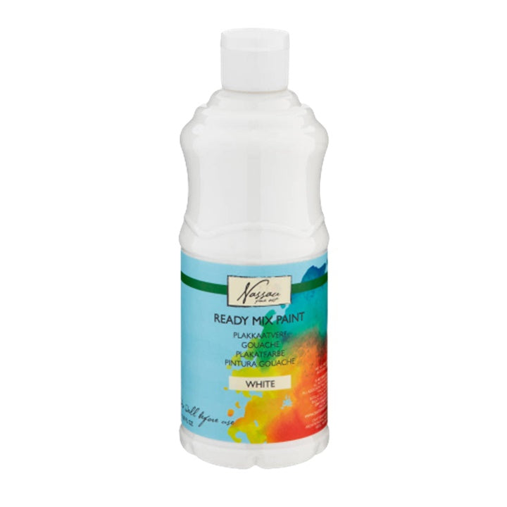 Gvašové farby Nassau - 500 ml | rôzne odtiene — obrázok 2