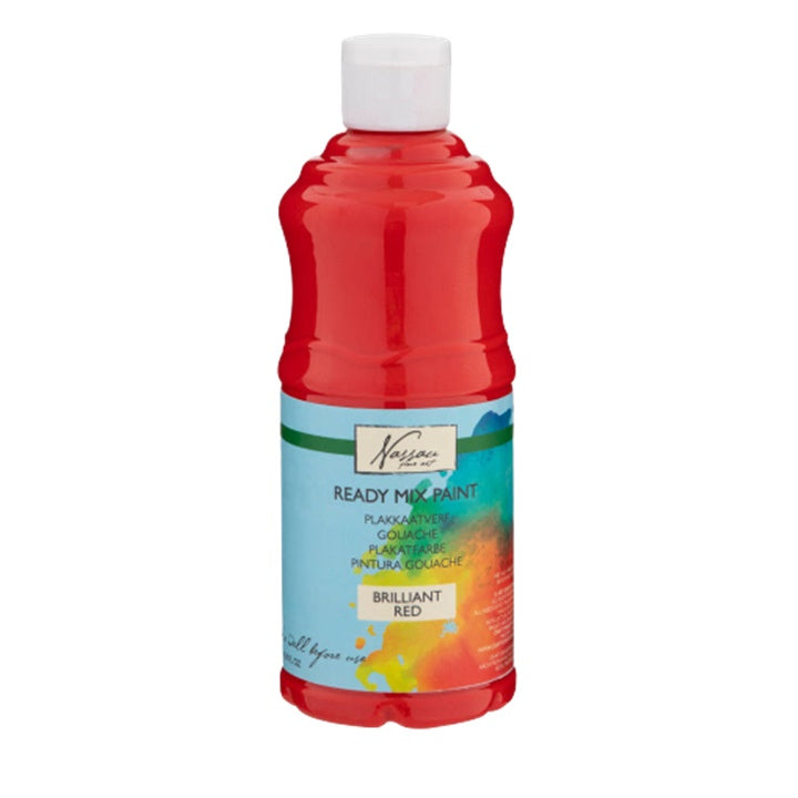 Gvašové farby Nassau - 500 ml | rôzne odtiene — obrázok 3