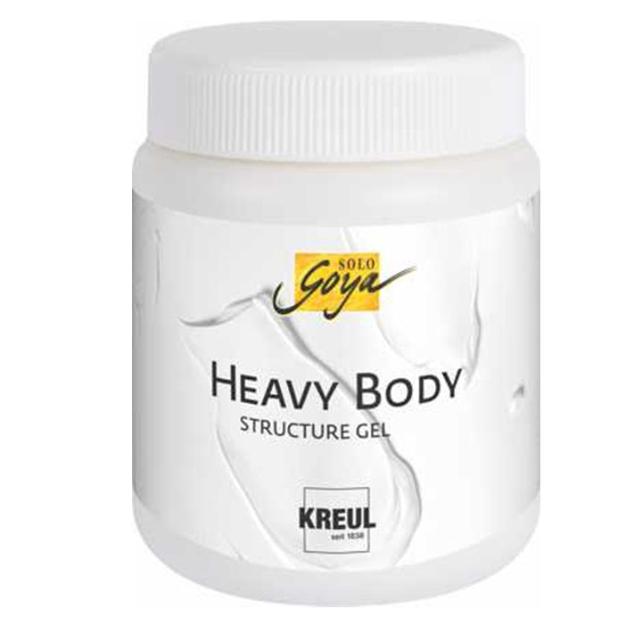 Heavy body SOLO GOYA KREUL štrukturovací gél | rôzne objemy