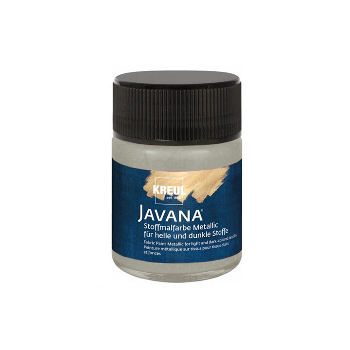 Javana farba na textil metalická 50 ml | rôzne odtiene — obrázok 1