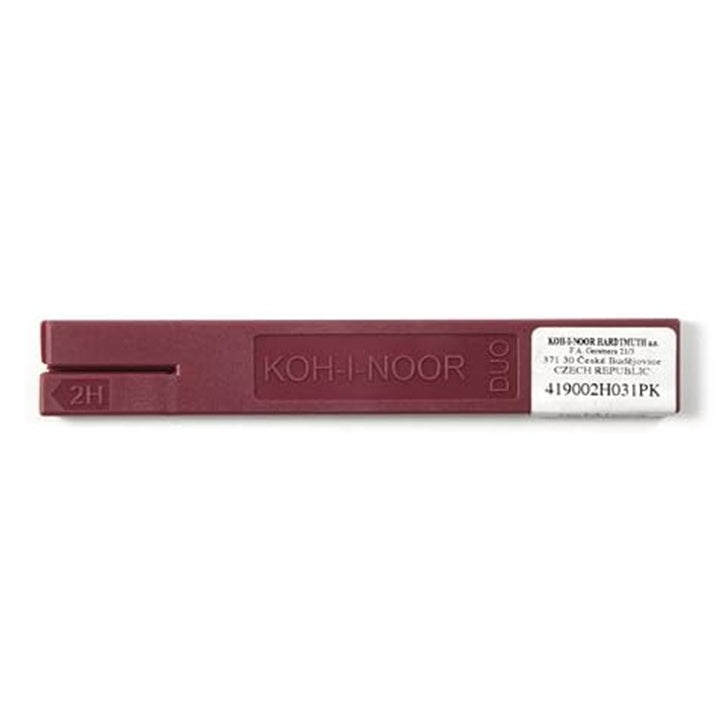 KOH‑I‑NOOR DUO grafitové tuhy 2 mm 2 ks | rôzne tvrdosti