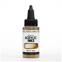 Koncentrovaný akrylový atrament, metalický - 30 ml | rôzne odtiene — obrázok 17