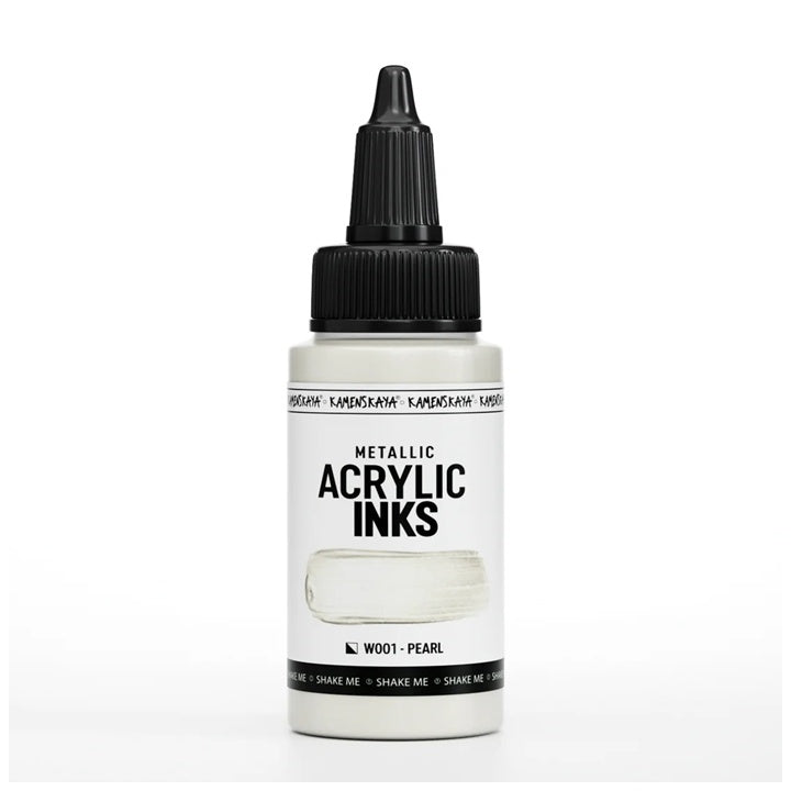 Koncentrovaný akrylový atrament, metalický - 30 ml | rôzne odtiene — obrázok 2