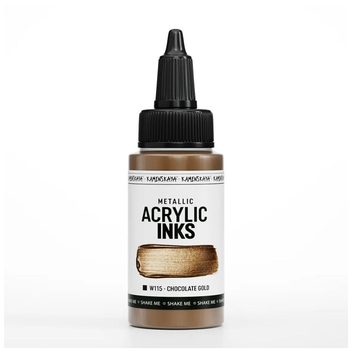 Koncentrovaný akrylový atrament, metalický - 30 ml | rôzne odtiene — obrázok 6