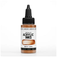 Koncentrovaný akrylový atrament, metalický - 30 ml | rôzne odtiene — obrázok 8