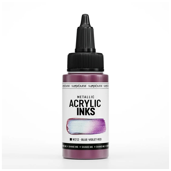 Koncentrovaný akrylový atrament, metalický - 30 ml | rôzne odtiene — obrázok 13