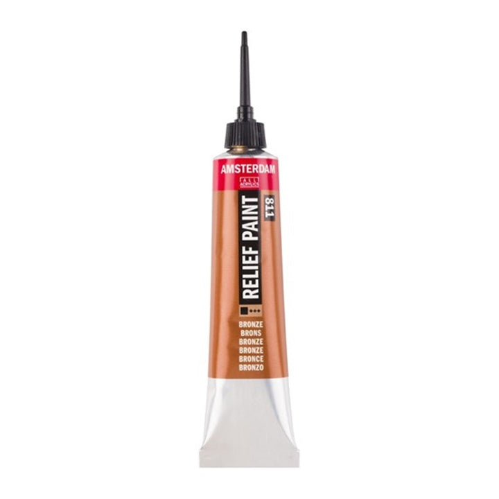 Kontúra AMSTERDAM Relief Paint 20 ml  | rôzne odtiene — obrázok 1