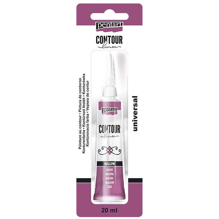 Kontúrovacia farba PENTART - 20 ml | rôzne farby — obrázok 7