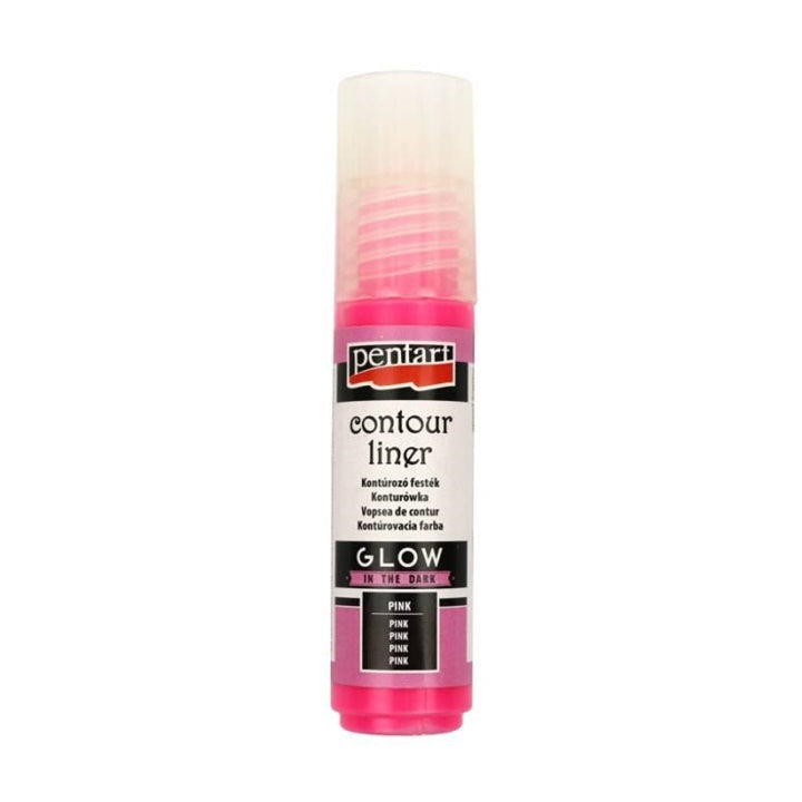 Konturovacia farba žiariaca v tme Pentart 20 ml | rôzne odtiene — obrázok 7