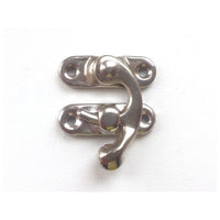 Kovové zapínanie nikel 2.9x3.2 cm - 1 ks