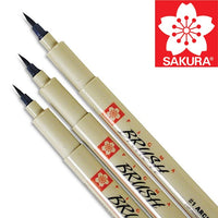 Kreatívne pero SAKURA Pigma Brush | rôzne farby — obrázok 1
