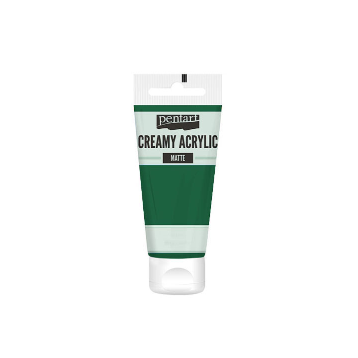 Krémová akrylová farba matná Pentart 60 ml | rôzne odtiene — obrázok 1