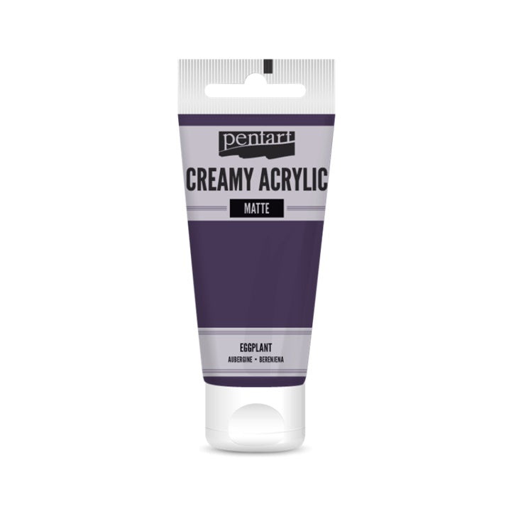 Krémová akrylová farba matná Pentart 60 ml | rôzne odtiene — obrázok 10
