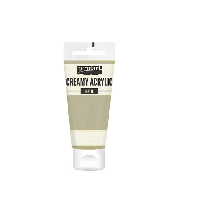 Krémová akrylová farba matná Pentart 60 ml | rôzne odtiene — obrázok 17