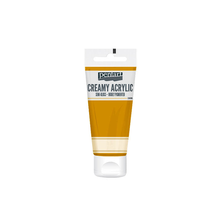 Pentart cremige Acrylfarbe seidenmatt 200 ml | verschiedene Farbtöne | ARTMIE