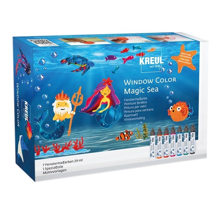 KREUL Sada farieb na sklo Magic Sea — obrázok 1