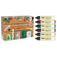 KREUL Sada sviečok Winter Love 6×25 ml — obrázok 3