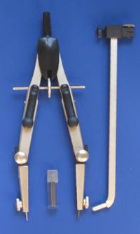 Kružidlo rýchloprestaviteľné s predlžovačom 170 mm
