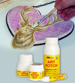 Lak a lepidlo na servítkovú techniku HOBBY Line ART POTCH - 150 ml / 250 ml | rôzne objemy — obrázok 2
