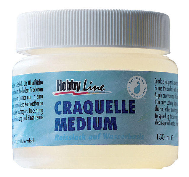 Lak s praskajúcim efektom 50 / 150 ml Hobby Line  | rôzne objemy — obrázok 2