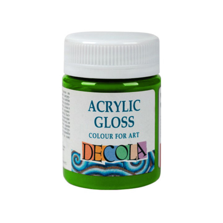Glänzende Acrylfarbe Decola 56 ml | verschiedene Farbtöne | ARTMIE