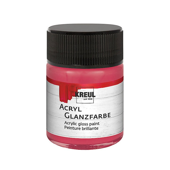 Lesklá akrylová farba KREUL 50 ml | rôzne odtiene — obrázok 2