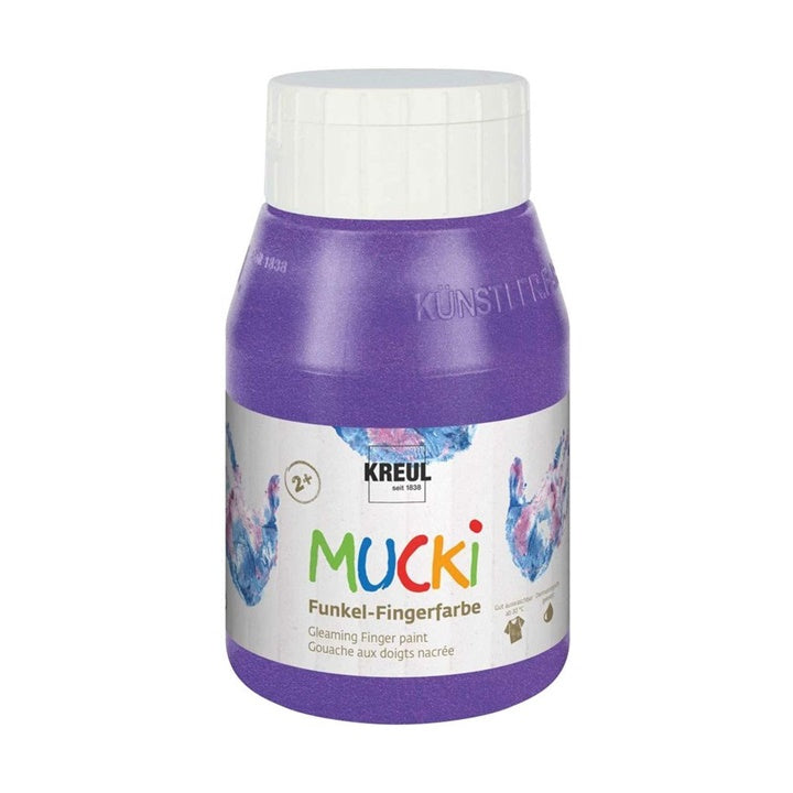 Lesklé detské prstové farby MUCKI 500 ml | rôzne odtiene — obrázok 4