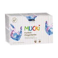 Lesklé detské prstové farby MUCKI — obrázok 1