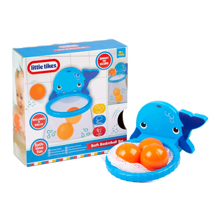LITTLE TIKES basketbalová sada do vane — obrázok 1