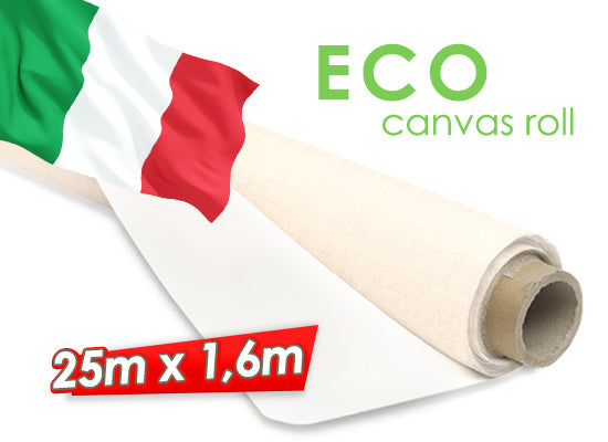 Maliarske plátno na rolke ECO 25 metrov | rôzne šírky — obrázok 2