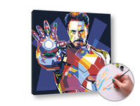 Maľovanie podľa čísel IRONMAN | nízka náročnosť — obrázok 1