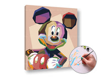 Maľovanie podľa čísel MICKEY MOUSE | nízka náročnosť — obrázok 2