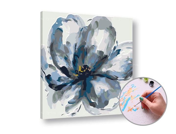 Maľovanie podľa čísel MYSTIC FLOWER | nízka náročnosť — obrázok 1
