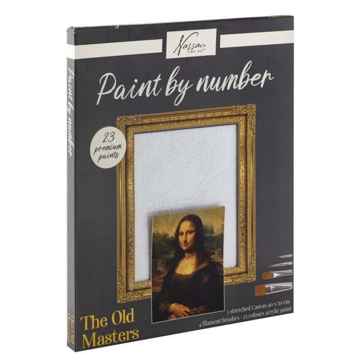 Maľovanie podľa čísel Nassau Mona Lisa