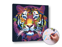 Maľovanie podľa čísel TIGER JUNGLE | nízka náročnosť — obrázok 2