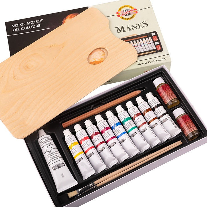 Mánes sada olejových farieb / 16 ml x 10 ks — obrázok 2