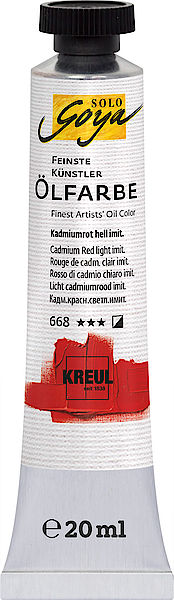 Olejová farba Finest Artists Solo Goya 20 ml – 640 - Indian žltá Imit.