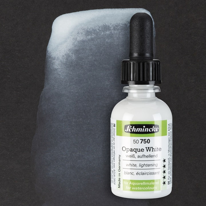 Médium Opaque white pre akvarelové farby 30 ml — obrázok 1