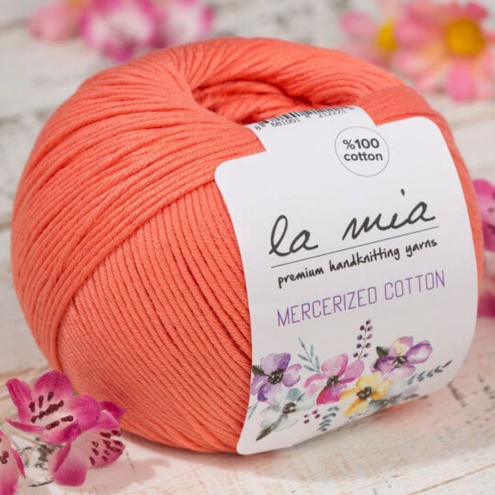 Mercerizovaná bavlna La Mia 50 g  | rôzne odtiene — obrázok 1